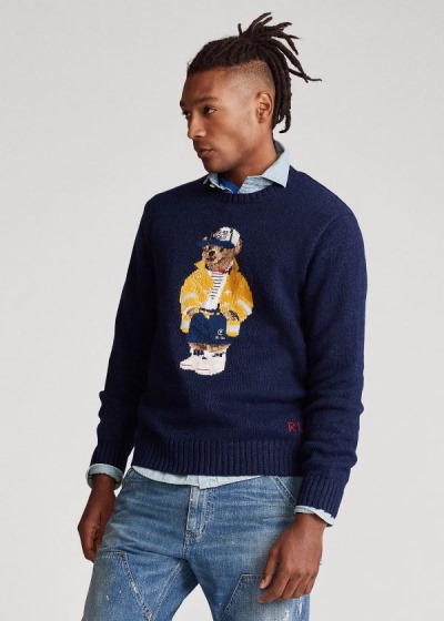 Suéter Polo Ralph Lauren CP-93 Bear Homem 93207-BUNS